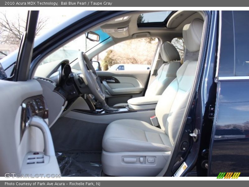 Bali Blue Pearl / Taupe Gray 2010 Acura MDX Technology