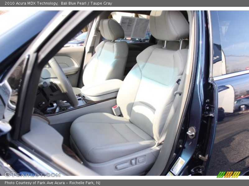 Bali Blue Pearl / Taupe Gray 2010 Acura MDX Technology