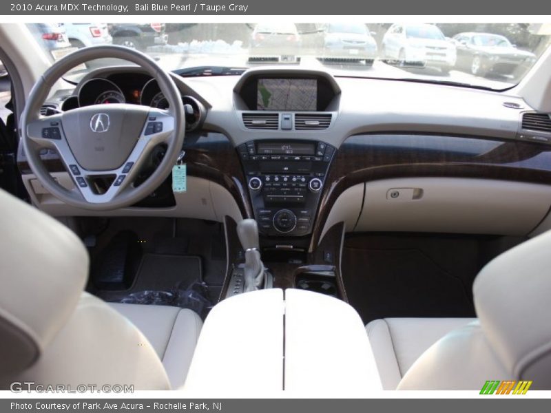 Bali Blue Pearl / Taupe Gray 2010 Acura MDX Technology