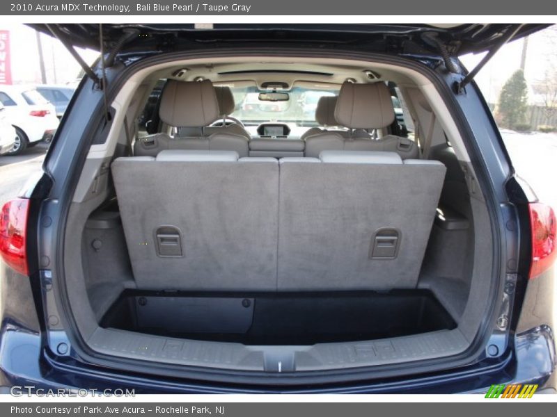 Bali Blue Pearl / Taupe Gray 2010 Acura MDX Technology