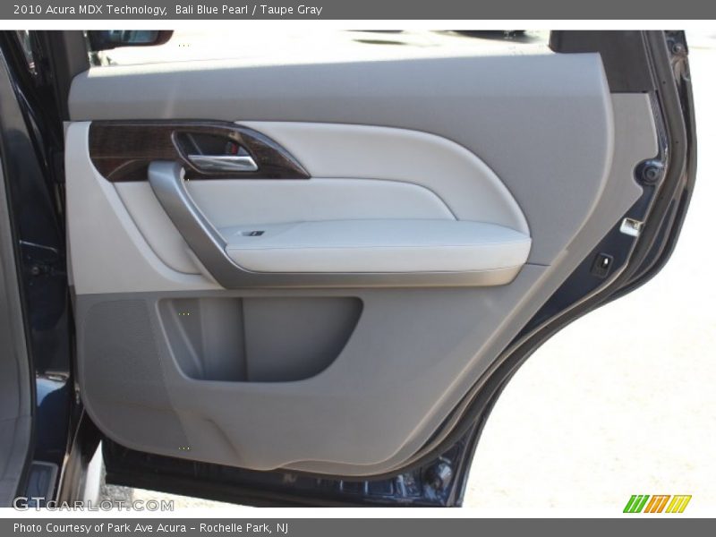 Bali Blue Pearl / Taupe Gray 2010 Acura MDX Technology