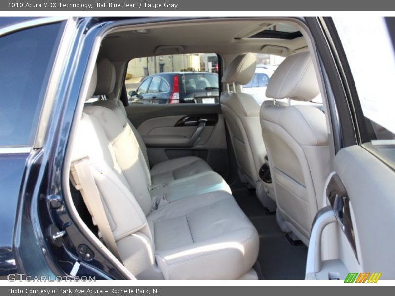Bali Blue Pearl / Taupe Gray 2010 Acura MDX Technology