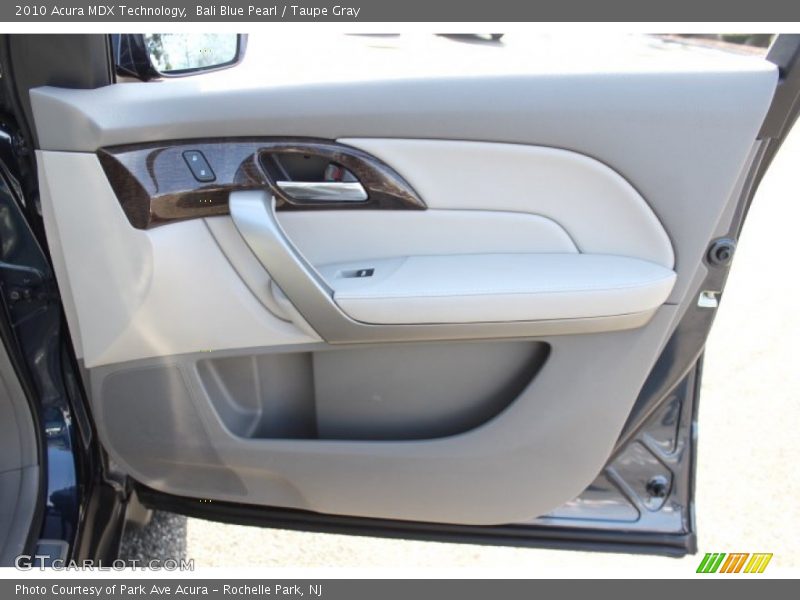 Bali Blue Pearl / Taupe Gray 2010 Acura MDX Technology