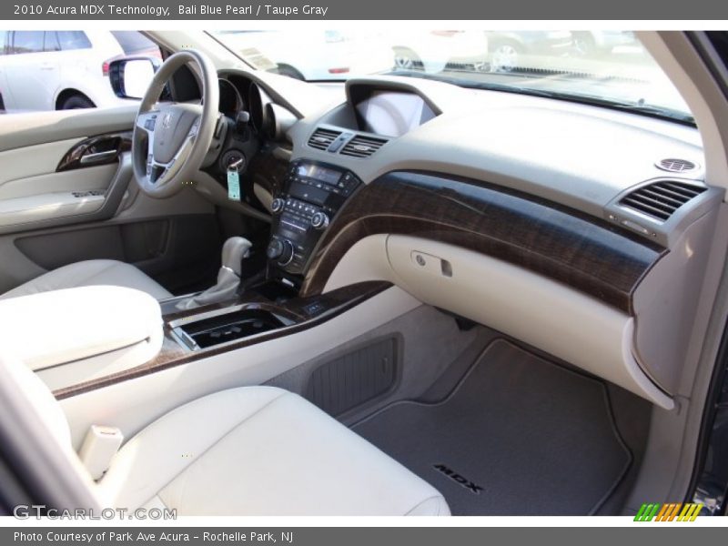 Bali Blue Pearl / Taupe Gray 2010 Acura MDX Technology