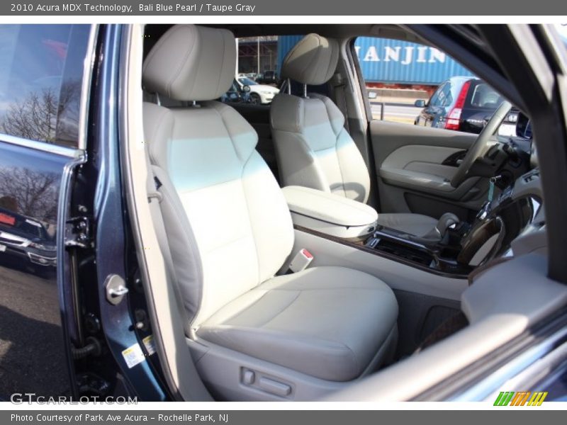 Bali Blue Pearl / Taupe Gray 2010 Acura MDX Technology