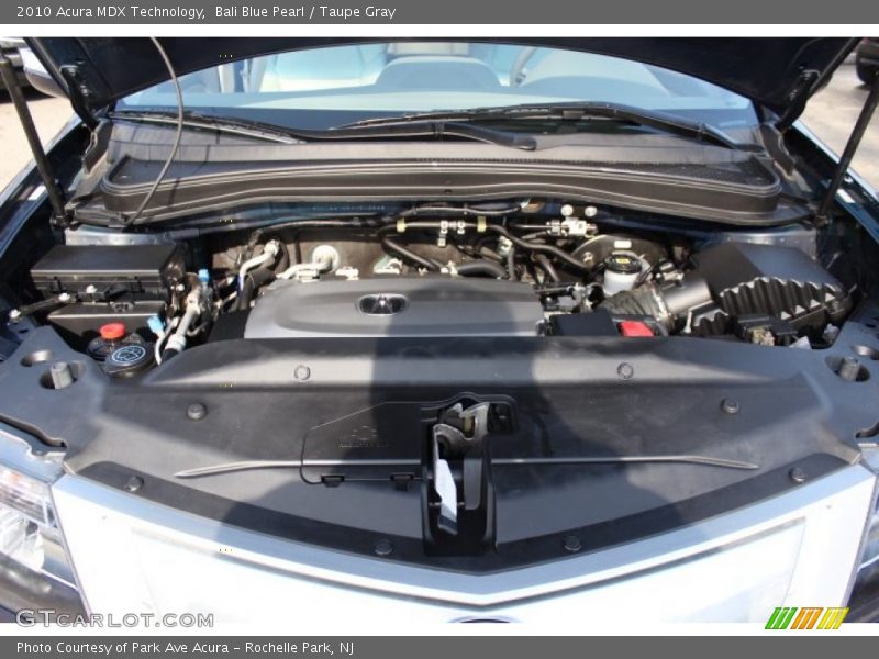 Bali Blue Pearl / Taupe Gray 2010 Acura MDX Technology