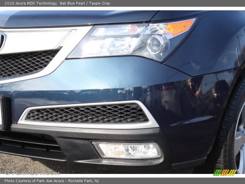 Bali Blue Pearl / Taupe Gray 2010 Acura MDX Technology