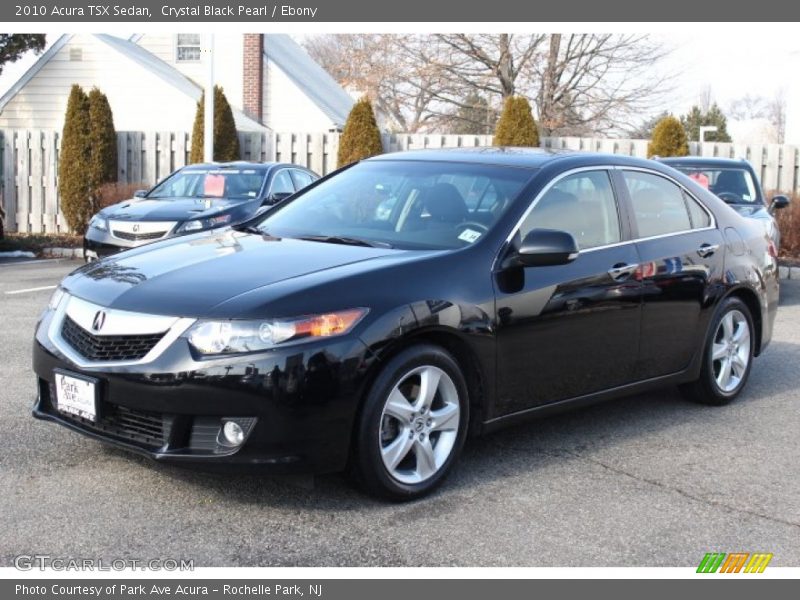 Crystal Black Pearl / Ebony 2010 Acura TSX Sedan