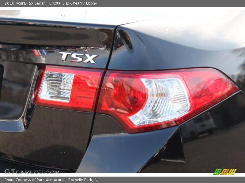 Crystal Black Pearl / Ebony 2010 Acura TSX Sedan