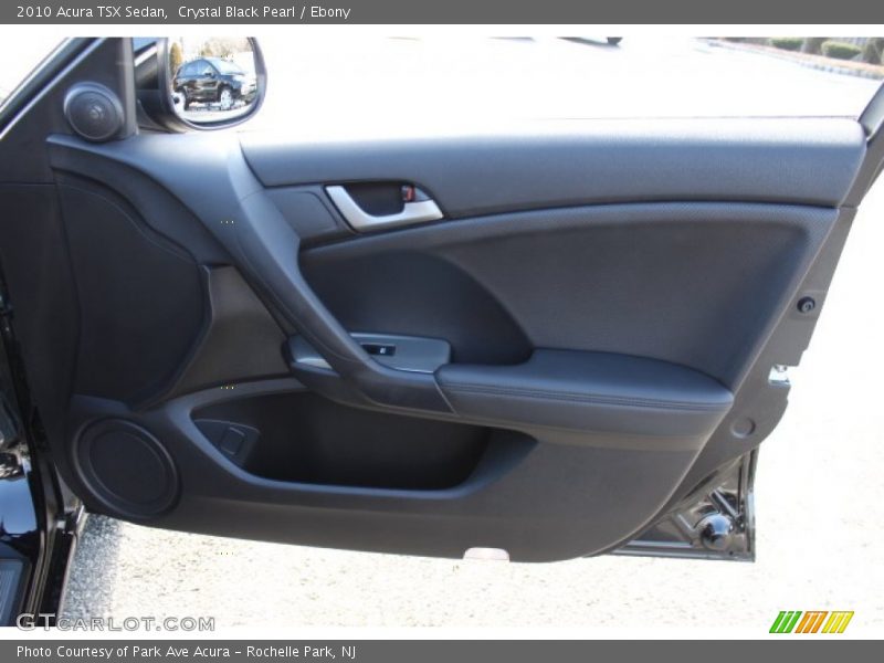Crystal Black Pearl / Ebony 2010 Acura TSX Sedan
