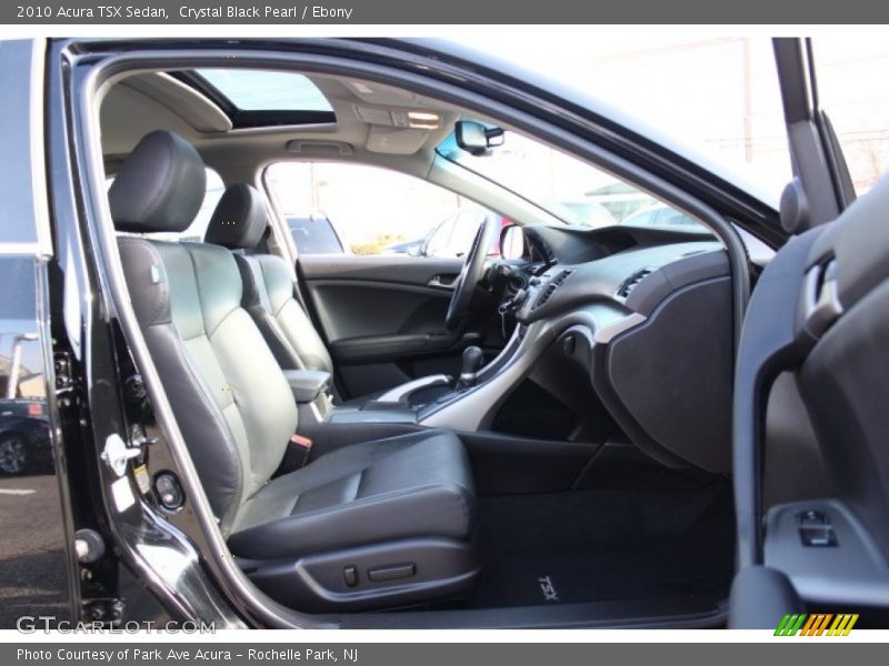 Crystal Black Pearl / Ebony 2010 Acura TSX Sedan