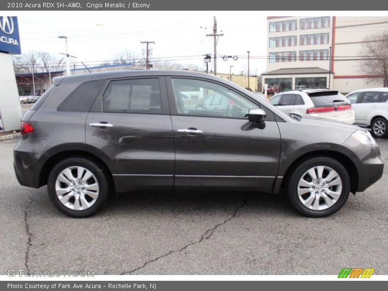 Grigio Metallic / Ebony 2010 Acura RDX SH-AWD