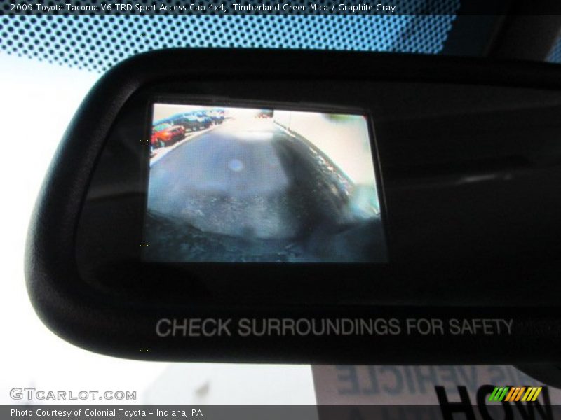 Timberland Green Mica / Graphite Gray 2009 Toyota Tacoma V6 TRD Sport Access Cab 4x4