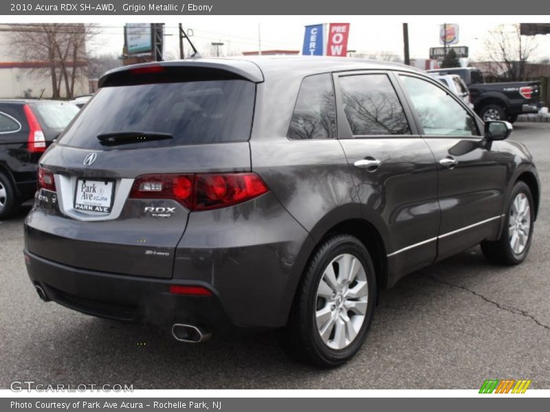 Grigio Metallic / Ebony 2010 Acura RDX SH-AWD