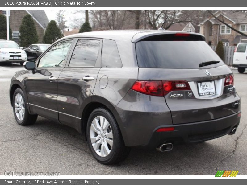 Grigio Metallic / Ebony 2010 Acura RDX SH-AWD