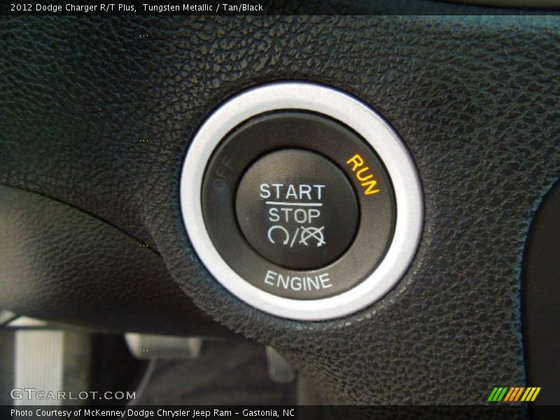 Controls of 2012 Charger R/T Plus