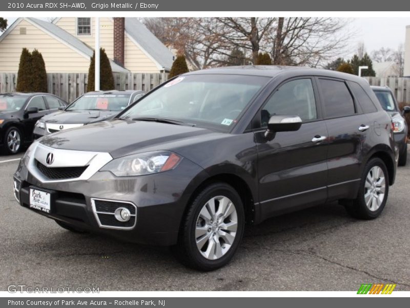 Grigio Metallic / Ebony 2010 Acura RDX SH-AWD