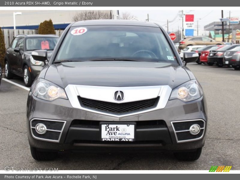 Grigio Metallic / Ebony 2010 Acura RDX SH-AWD