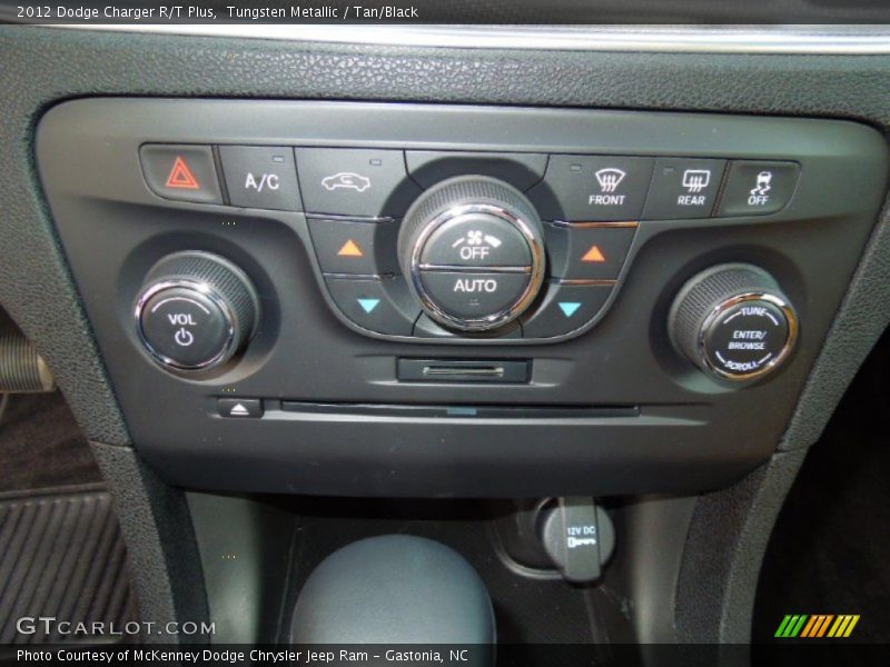 Controls of 2012 Charger R/T Plus