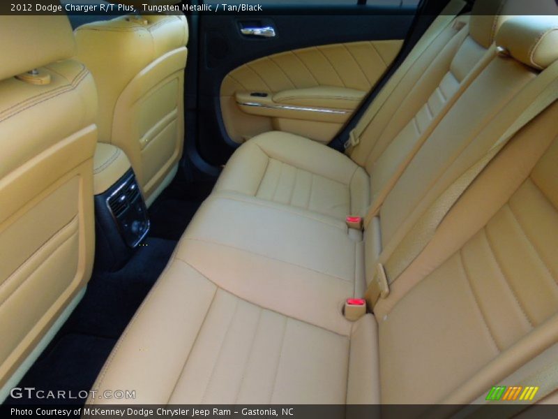 Tungsten Metallic / Tan/Black 2012 Dodge Charger R/T Plus