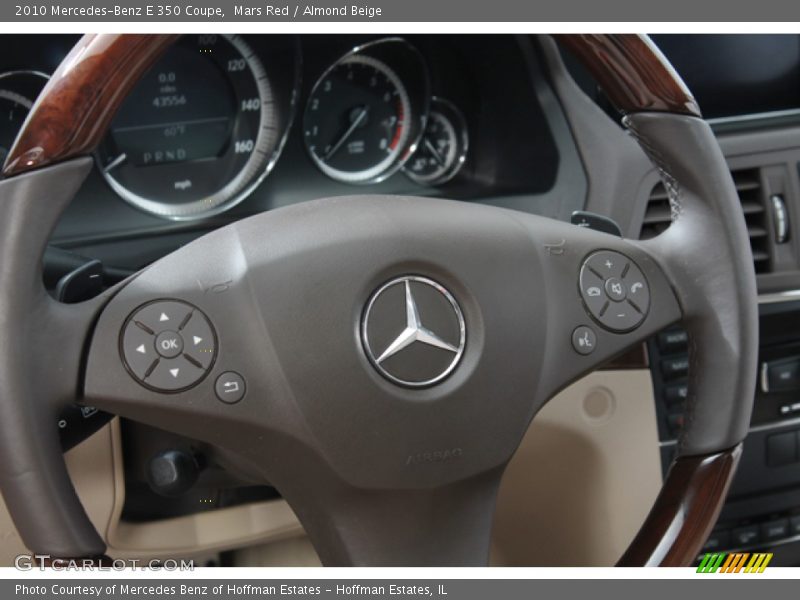 Mars Red / Almond Beige 2010 Mercedes-Benz E 350 Coupe