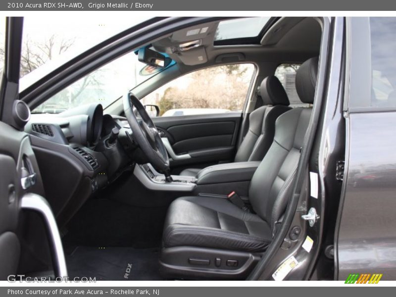 Grigio Metallic / Ebony 2010 Acura RDX SH-AWD
