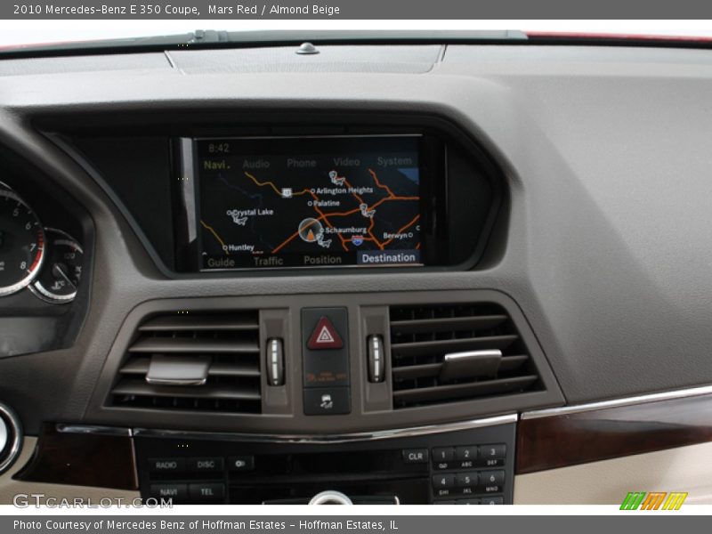Mars Red / Almond Beige 2010 Mercedes-Benz E 350 Coupe