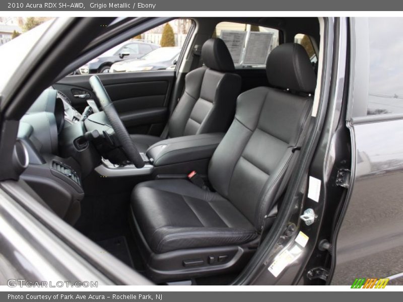 Grigio Metallic / Ebony 2010 Acura RDX SH-AWD