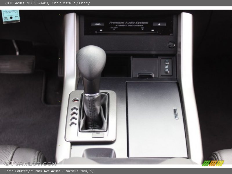 Grigio Metallic / Ebony 2010 Acura RDX SH-AWD