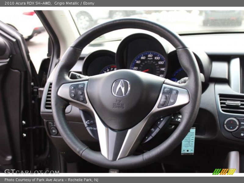 Grigio Metallic / Ebony 2010 Acura RDX SH-AWD