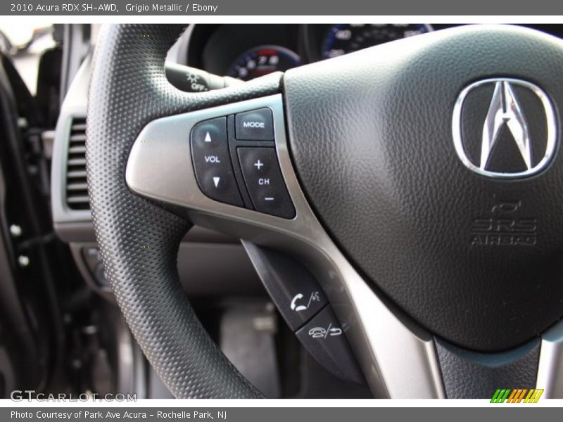 Grigio Metallic / Ebony 2010 Acura RDX SH-AWD