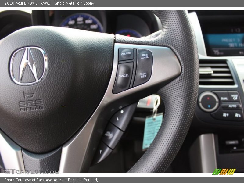 Grigio Metallic / Ebony 2010 Acura RDX SH-AWD