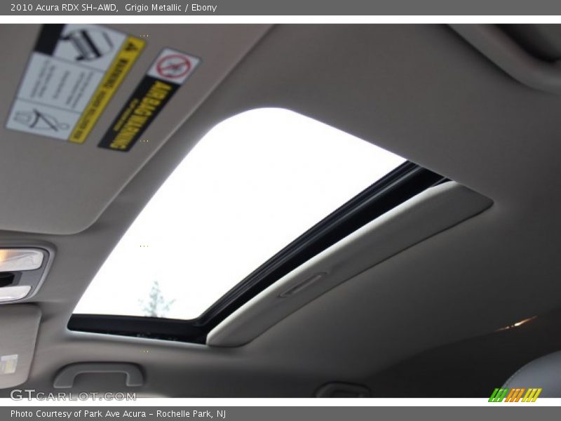 Grigio Metallic / Ebony 2010 Acura RDX SH-AWD