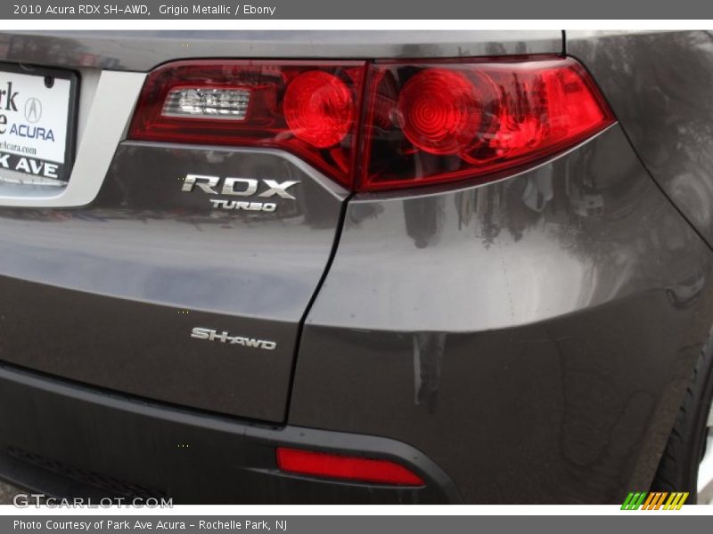 Grigio Metallic / Ebony 2010 Acura RDX SH-AWD