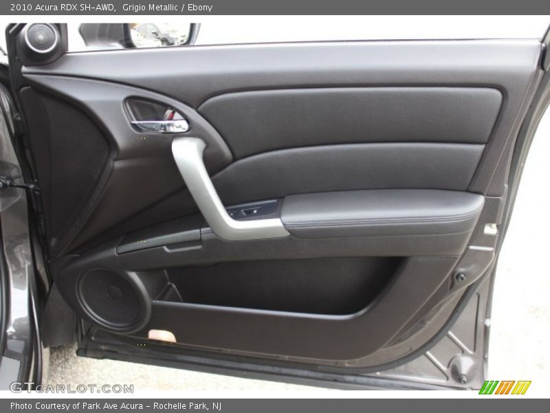 Grigio Metallic / Ebony 2010 Acura RDX SH-AWD