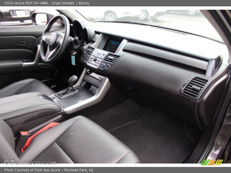 Grigio Metallic / Ebony 2010 Acura RDX SH-AWD
