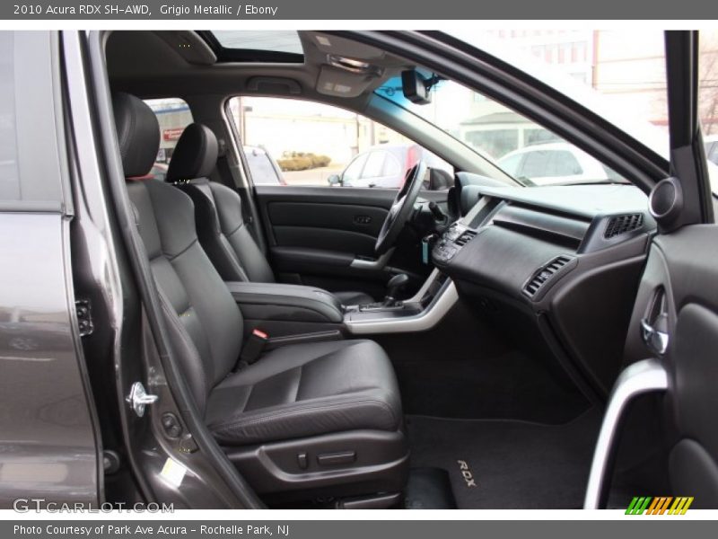 Grigio Metallic / Ebony 2010 Acura RDX SH-AWD
