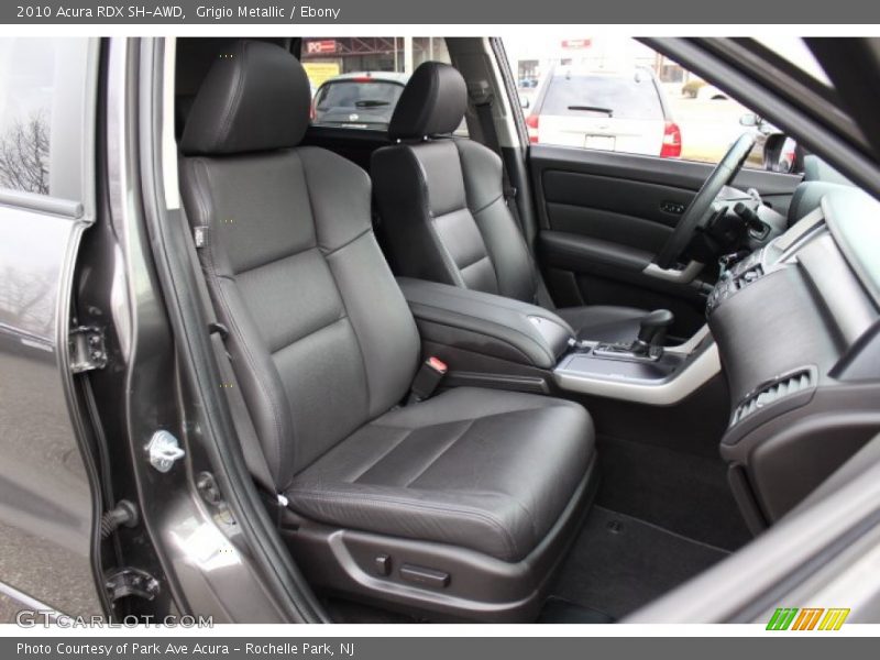 Grigio Metallic / Ebony 2010 Acura RDX SH-AWD