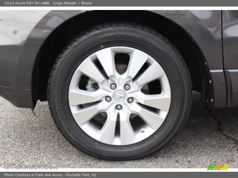 Grigio Metallic / Ebony 2010 Acura RDX SH-AWD