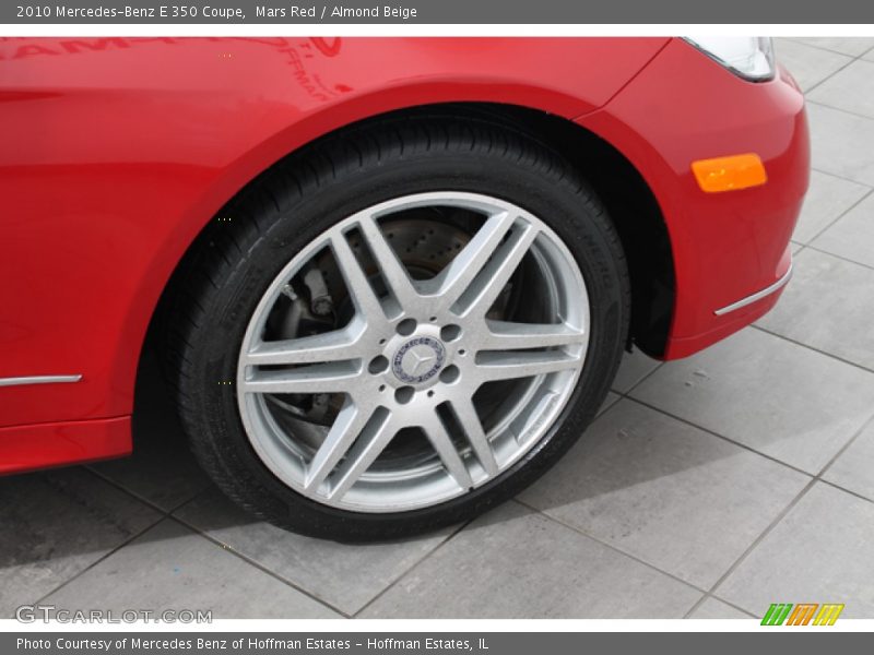 Mars Red / Almond Beige 2010 Mercedes-Benz E 350 Coupe