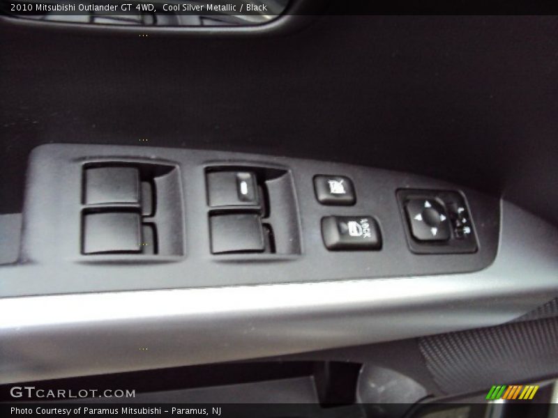 Cool Silver Metallic / Black 2010 Mitsubishi Outlander GT 4WD