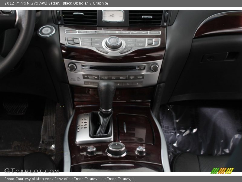 Black Obsidian / Graphite 2012 Infiniti M 37x AWD Sedan