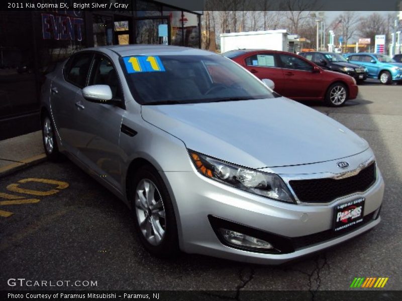 Bright Silver / Gray 2011 Kia Optima EX