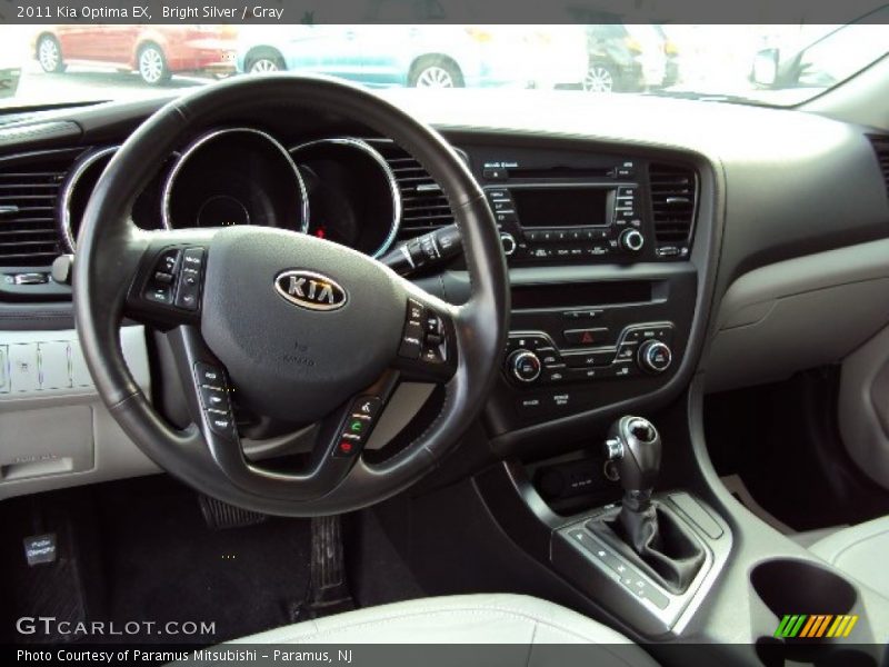 Bright Silver / Gray 2011 Kia Optima EX