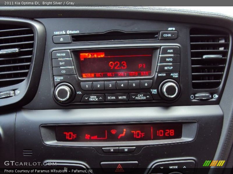 Bright Silver / Gray 2011 Kia Optima EX