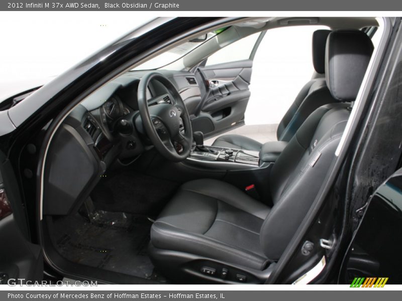 Black Obsidian / Graphite 2012 Infiniti M 37x AWD Sedan