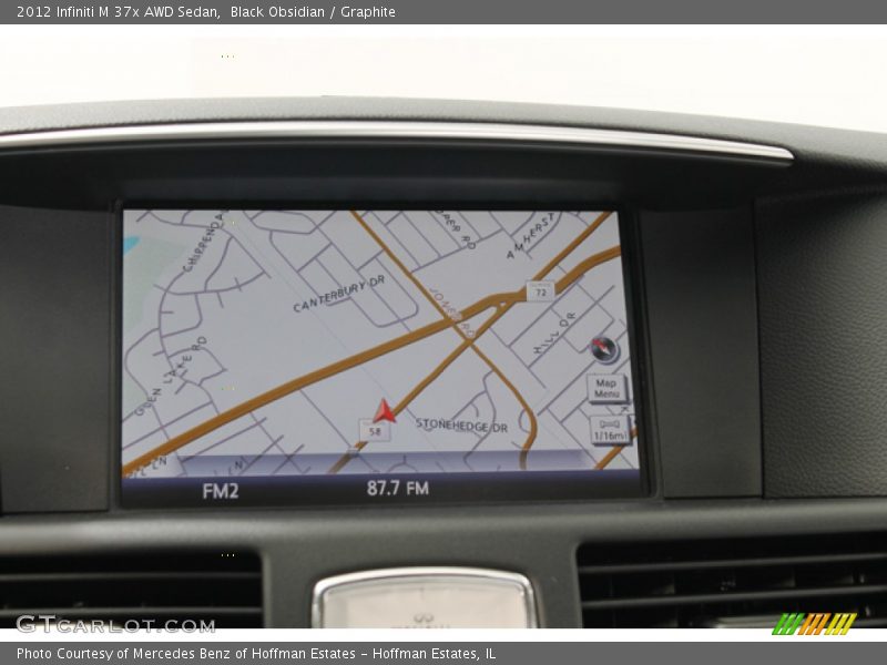 Black Obsidian / Graphite 2012 Infiniti M 37x AWD Sedan