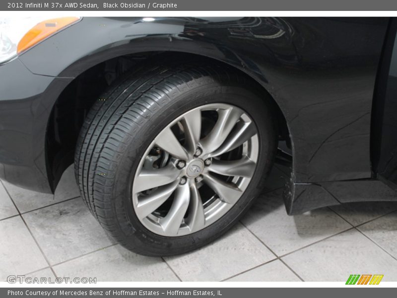 Black Obsidian / Graphite 2012 Infiniti M 37x AWD Sedan