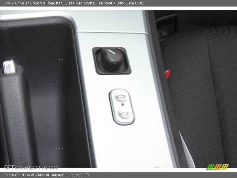 Controls of 2007 Crossfire Roadster