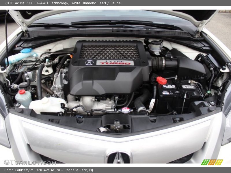 White Diamond Pearl / Taupe 2010 Acura RDX SH-AWD Technology